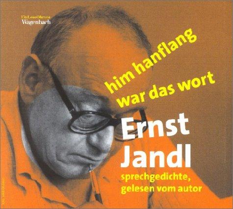 him hanflang war das wort. CD . Sprechgedichte, gelesen vom Autor