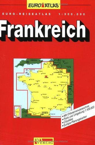 RV Euro-Reiseatlas 1:300 000 Frankreich (Spiralbindung)