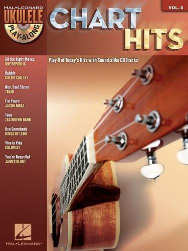 Ukulele Play Along Volume 8 Chart Hits Uke Bk/Cd