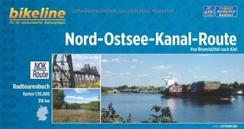 Bikeline Nord-Ostsee-Kanal-Route 1 : 50 000