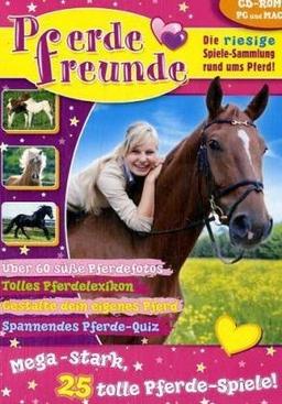 Pferdefreunde, 1 CD-ROM Die riesige Spiele-Sammlung rund ums Pferd! Über 60 süße Pferdefotos, Tolles Pferdelexikon,Gestalte dein eigenes Pferd, Spannendes Pferde-Quiz