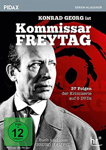 Kommissar Freytag / 37 Folgen der beliebten Krimiserie (Pidax Serien-Klassiker) [5 DVDs]