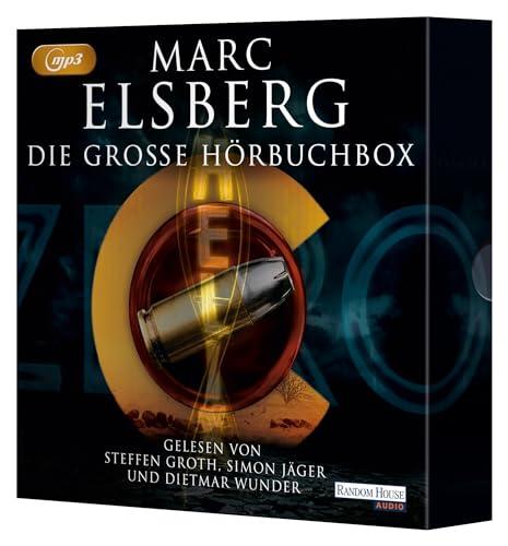 Die große Hörbuchbox - °C – Celsius - Der Fall des Präsidenten - Gier - Helix - Zero - Blackout - Black Hole: Alle Thriller von Marc Elsberg in einer Box