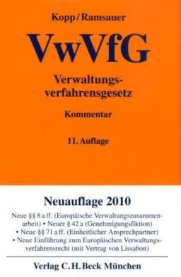 Verwaltungsverfahrensgesetz (VwVfG)