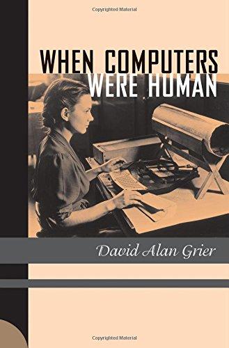 When Computers Were Human