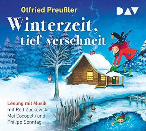 Winterzeit, tief verschneit: Lesung mit Musik mit Rolf Zuckowski, Mai Cocopelli und Philipp Sonntag (2 CDs)