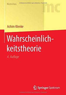 Wahrscheinlichkeitstheorie (Masterclass)