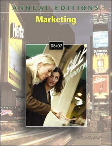 Annual Edition Marketing 06/07: Annual (Annual Editions : Marketing)