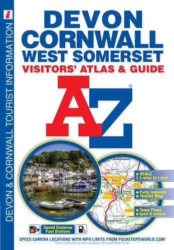 Devon, Cornwall and West Somerset Visitors' Atlas (A-Z Street Maps & Atlases)