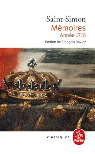 Mémoires 1715: Année 1715