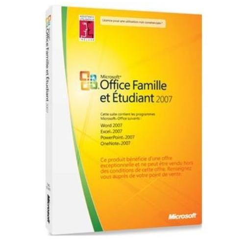 Office Famille et Etudiant 2007 - Offre spéciale [Import]