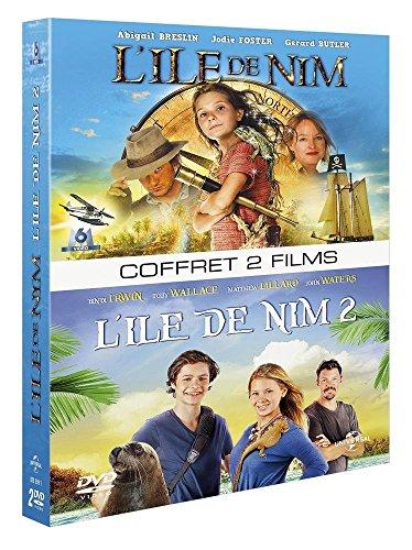 Coffret l'île de nim : l'île de nim ; l'île de nim 2 [FR Import]