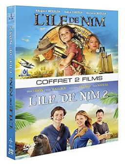 Coffret l'île de nim : l'île de nim ; l'île de nim 2 [FR Import]