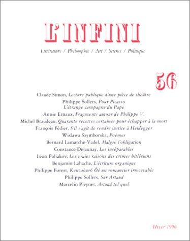 L'infini n56 (Revue l'Infini)