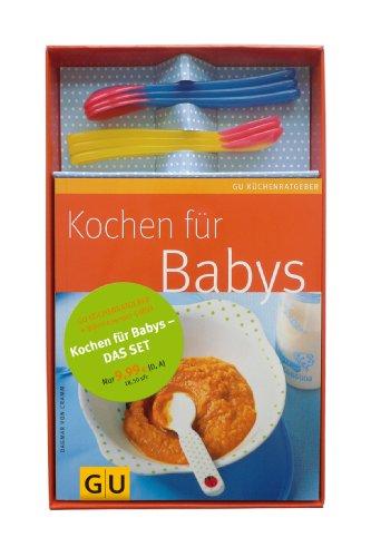 Kochen für Babys - das Set: Küchenratgeber Kochen für Babys plus sechs Wärmesensor-Löffel (GU Buch plus)