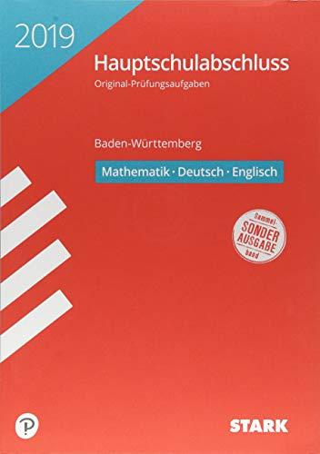 Original-Prüfungen Hauptschulabschluss - Mathematik, Deutsch, Englisch 9. Klasse - BaWü