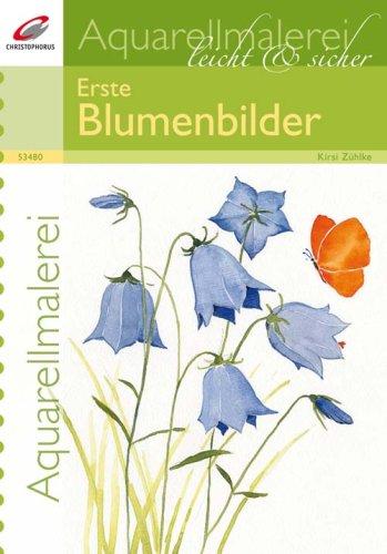 Aquarellmalerei: Erste Blumenbilder