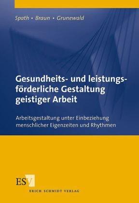 Gesundheits- und leistungsförderliche Gestaltung geistiger Arbeit