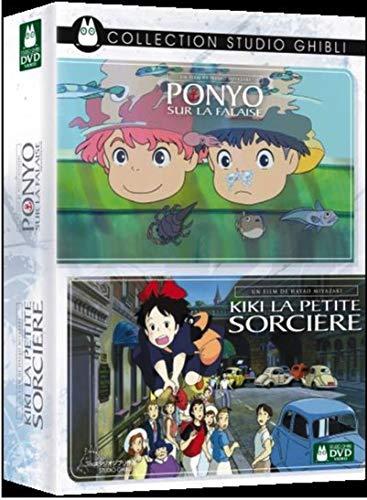 Coffret ghibli 2 films : ponyo sur la falaise ; kiki la petite sorcière [FR Import]