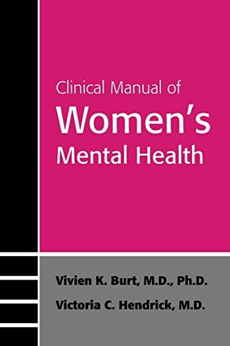 Clinical Manual of Women's Mental Health (Concise Guides)