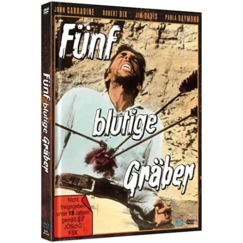 5 Blutige Gräber - Cover A - Limited Mediabook [Blu-ray & DVD]