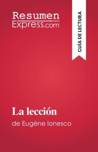 La lección: de Eugène Ionesco