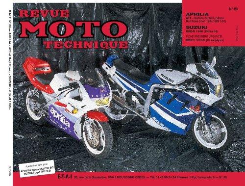 Revue moto technique, n° 80.2. Aprilia 125AF1 (89-91)/Suzuki GSX-R1.100 (91)