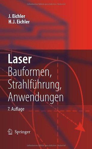 Laser: Bauformen, Strahlführung, Anwendungen