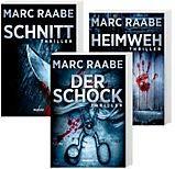 Schnitt / Der Schock / Heimweh - 3 Marc Raabe Thriller in einem Paket