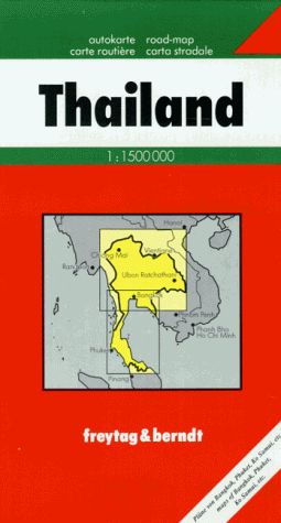 Freytag Berndt Autokarten, Thailand (Road Maps Asia)