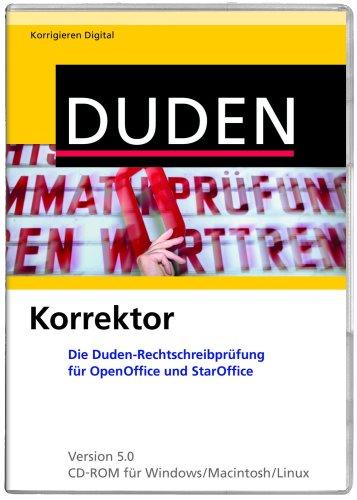 DUDEN Korrektor 5.0 für Open Office und StarOffice