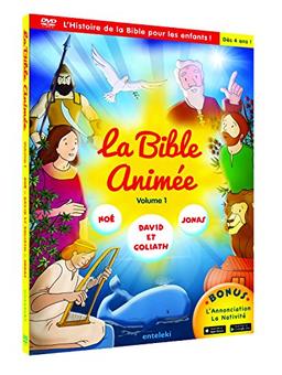 La bible animée, vol. 1 : noé ; david et goliath ; jonas [FR Import]