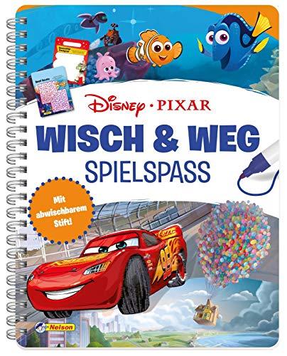 Disney Pixar: Wisch & Weg: Buch mit abwischbaren Seiten und Stift