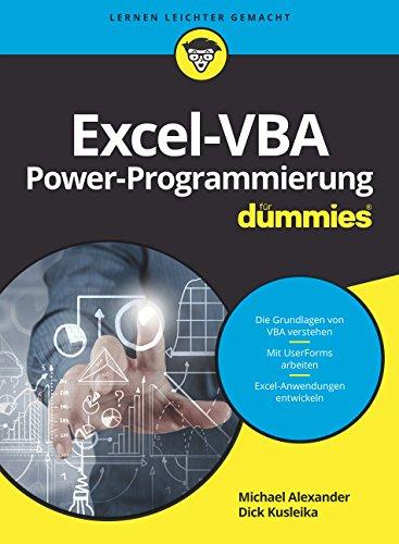 Excel-VBA Power-Programmierung für Dummies