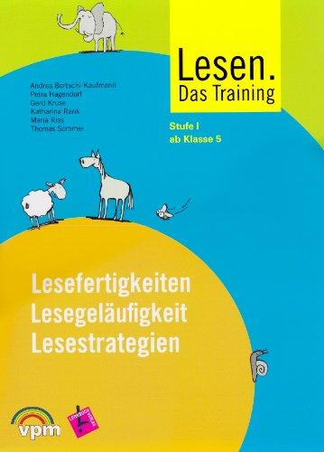 Lesen - Das Training  Stufe I ab Klasse 5