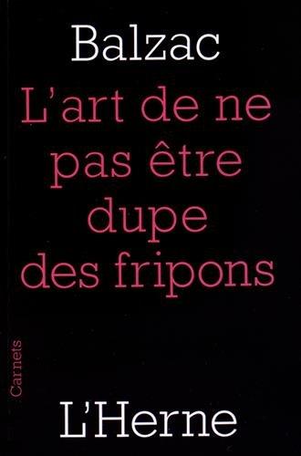 L'art de ne pas être dupe des fripons