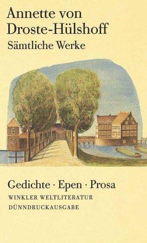 Sämtliche Werke, 2 Bde., Ln, Bd.1, Gedichte, Epen, Prosa