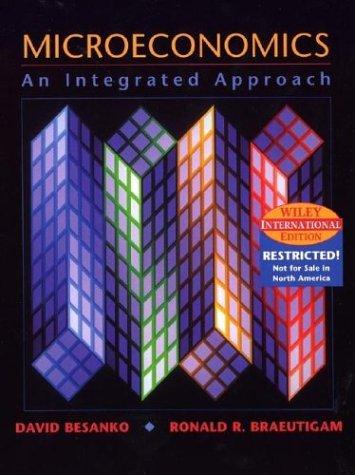 Microeconomics: An Integrated Approach. International Edition