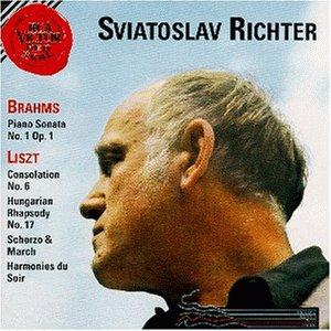 Brahms: Piano Sonata No. 1 Op. 1 / Liszt: Consolation Op. 6, Hungarian Rhapsody No. 17, Scherzo & March, Harmonies du Soir