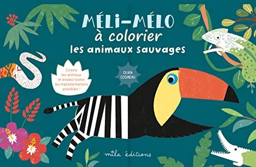 Les animaux sauvages : colorie les animaux et essaie toutes les transformations possibles !