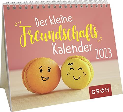 Der kleine Freundschaftskalender 2023: Mini-Monatskalender. Kleiner Aufstellkalender mit Monatskalendarium