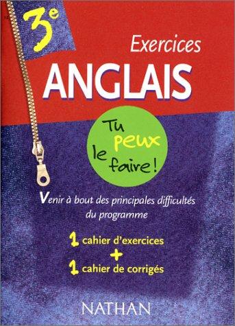 Anglais, 3e : exercices