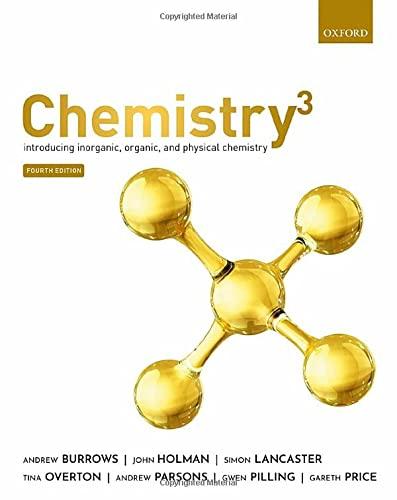 Chemistry3: Introducing inorganic, organic and physical chemistry