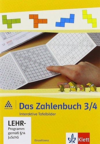 Das Zahlenbuch. Neubearbeitung. Tafelbilder 3./4. Schuljahr. Einzellizenz