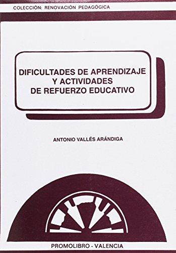 Dificultades de aprendizaje y actividades de refuerzo educativo