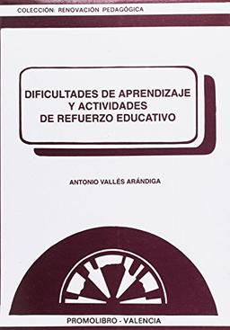 Dificultades de aprendizaje y actividades de refuerzo educativo