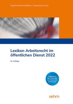 Lexikon Arbeitsrecht im öffentlichen Dienst 2022