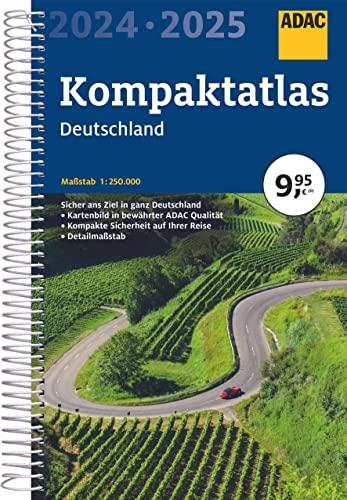 ADAC Kompaktatlas 2024/2025 Deutschland 1:250 000 (ADAC Atlanten)