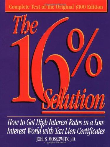 The 16% Solution