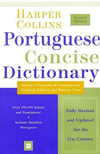 Collins Portuguese Concise Dictionary Second Edition (Harpercollins Concise Dictionaries)